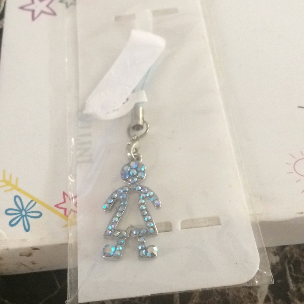 Brand New people purse charm